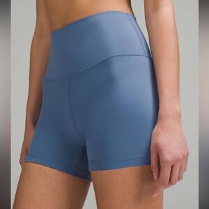 lululemon athletica Women's Align High-Rise Shorts 4” - Oasis Blue